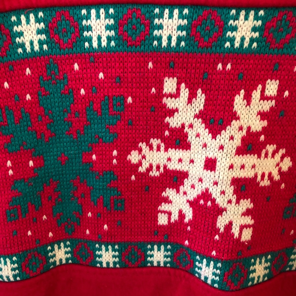 VINTAGE Snowflake Sweatshirt - Picture 3 of 5